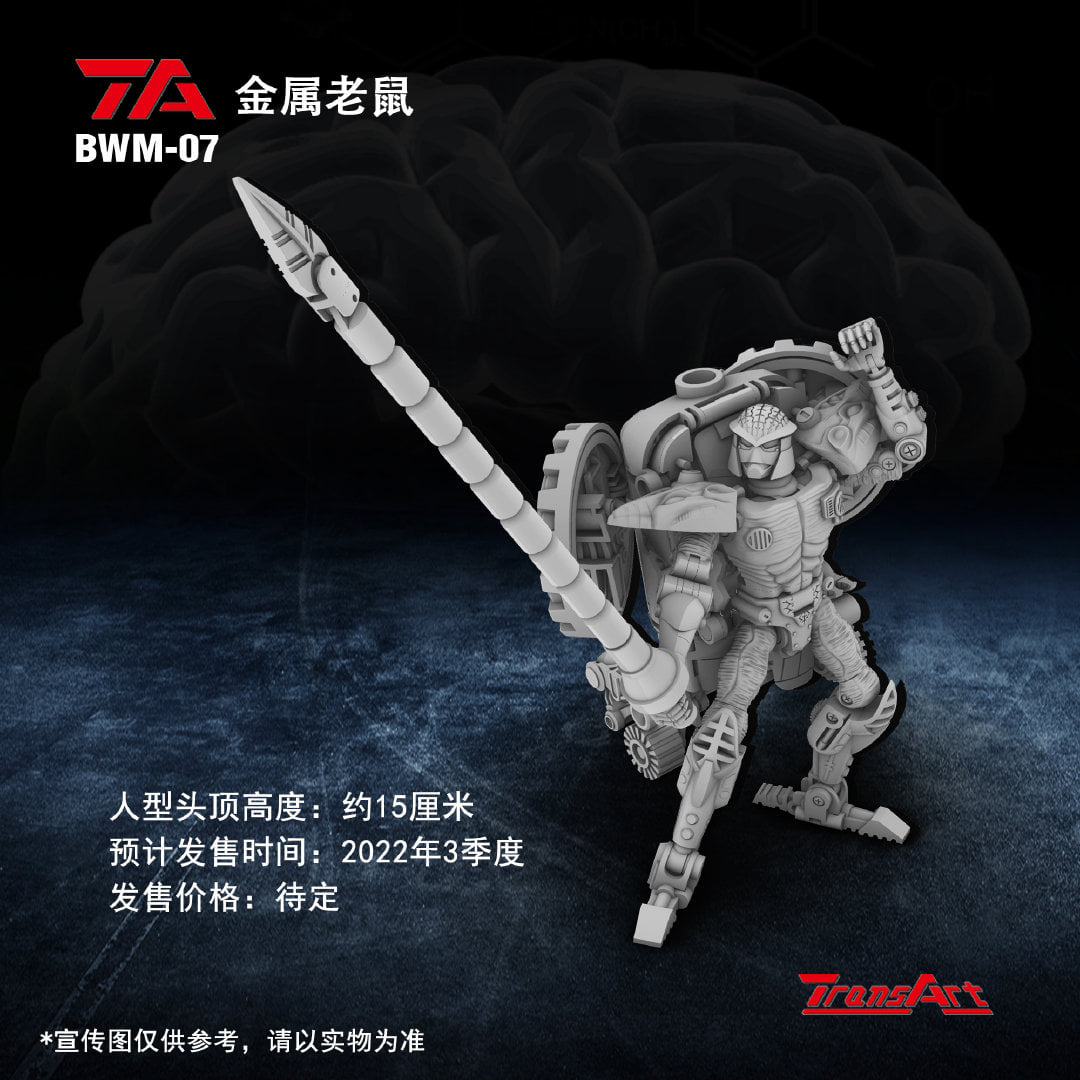 TransArt Toys BWM-07 Metal Mouse (TM Rattrap) Revealed